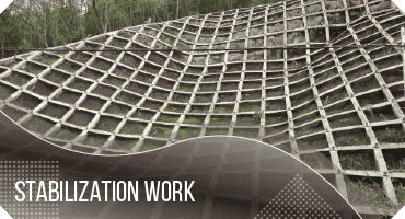 法面・斜面の安定化工事