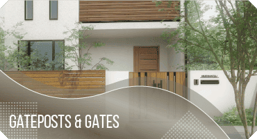 門柱・門扉の設置