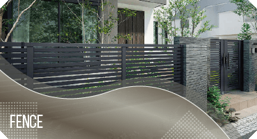 フェンスの施工